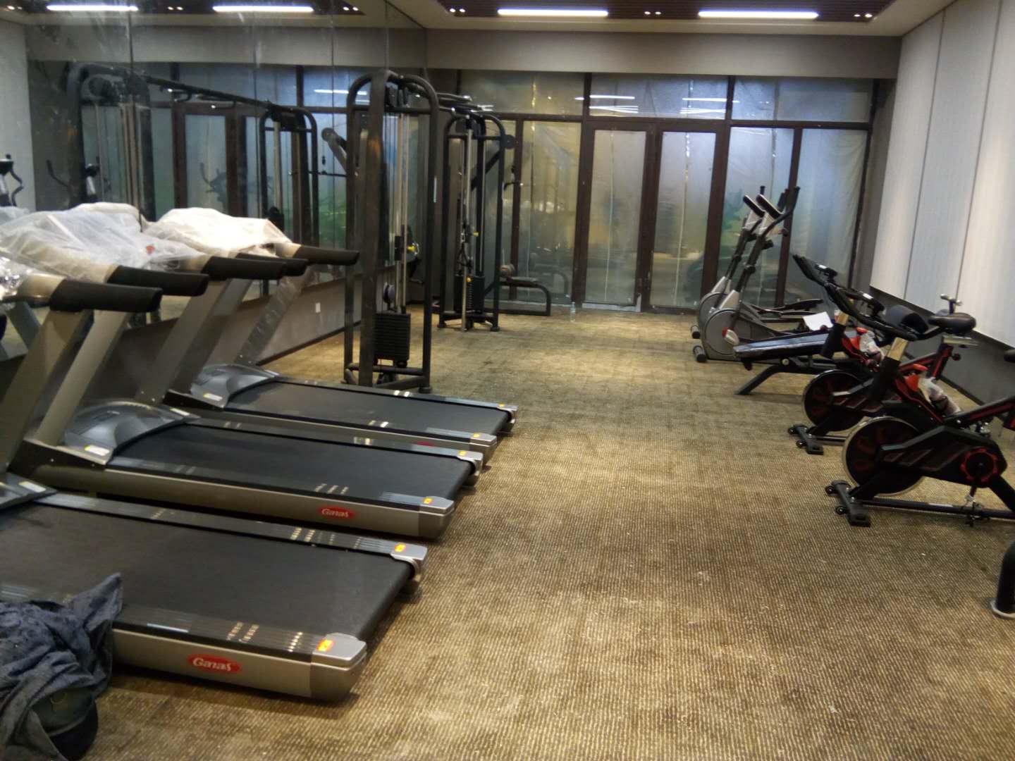 山东德州庆云碧桂园健身房案例 快猫APP下载安卓健身器材制造商