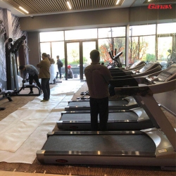 湖南衡阳蒸湘杨柳西路碧桂园健身房 快猫APP下载安卓地产健身器械案列